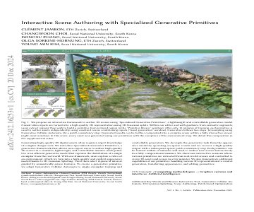 Paper thumbnail for Interactive Scene Authoring with Specialized Generative Primitives