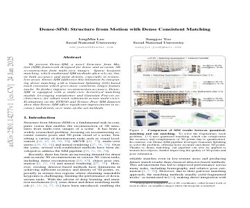 Paper thumbnail for Dense-SfM: Structure from Motion with Dense Consistent Matching